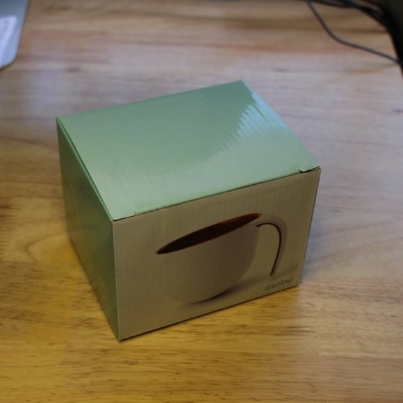 Asobu Coffee Mug - White/Caramel - NEW! - Picture 7 of 8